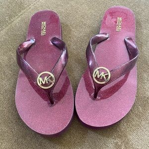 NWOT Michael Kors flip flops